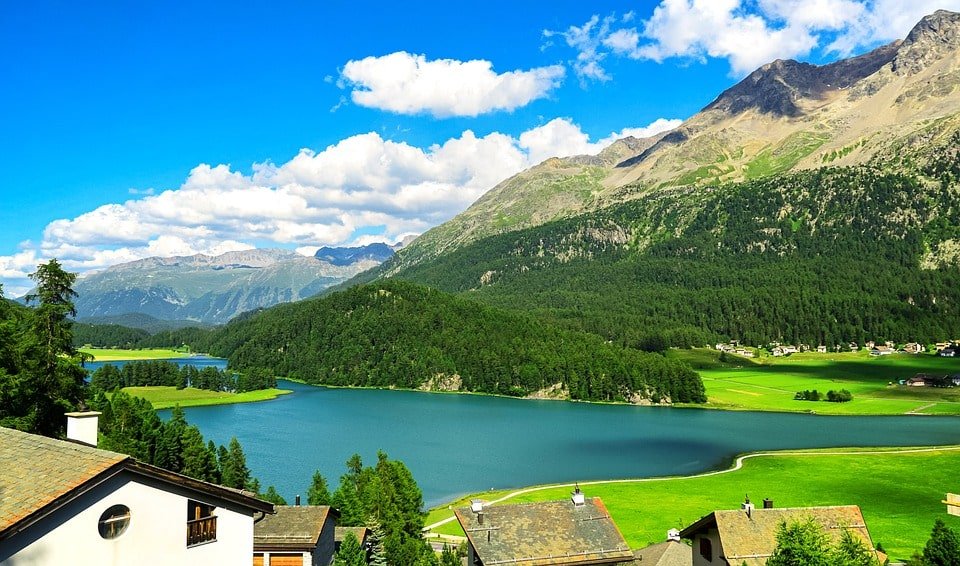 bern lake of switzerland