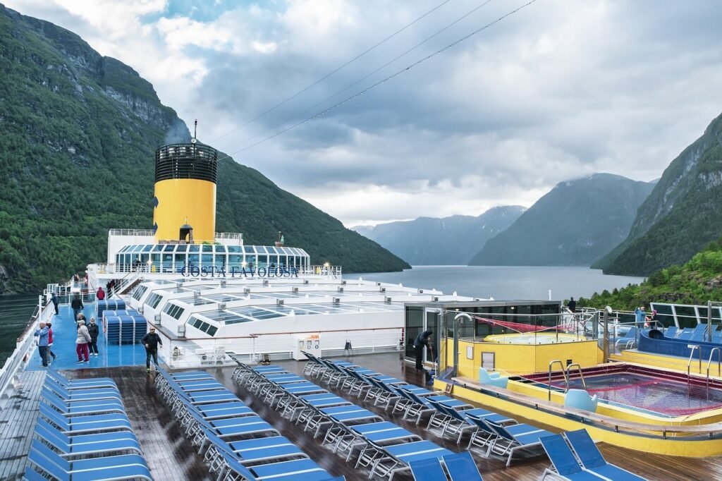 inside view of longest cruise trip