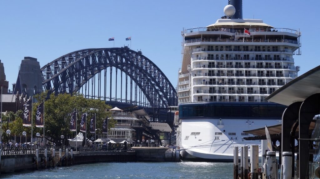 cruise stand in
Sydney Australia 