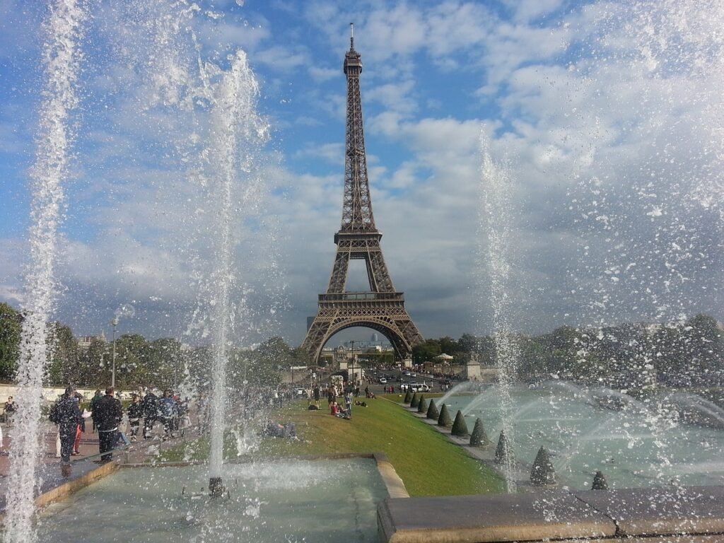 eiffel tower in paris france