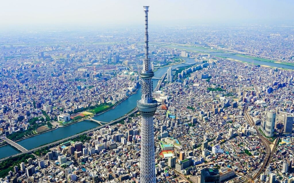 tokyo sky tower of japan